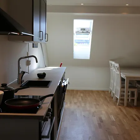 The Green House - Spacious Loft In Center Of * 베르겐
